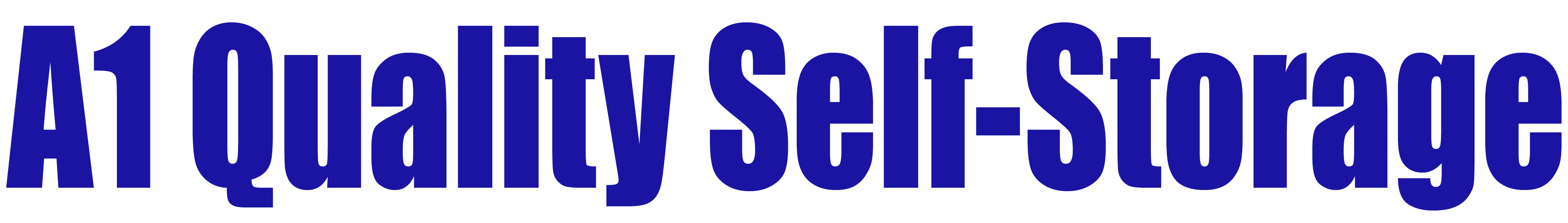A1 Quality Self-Storage Logo